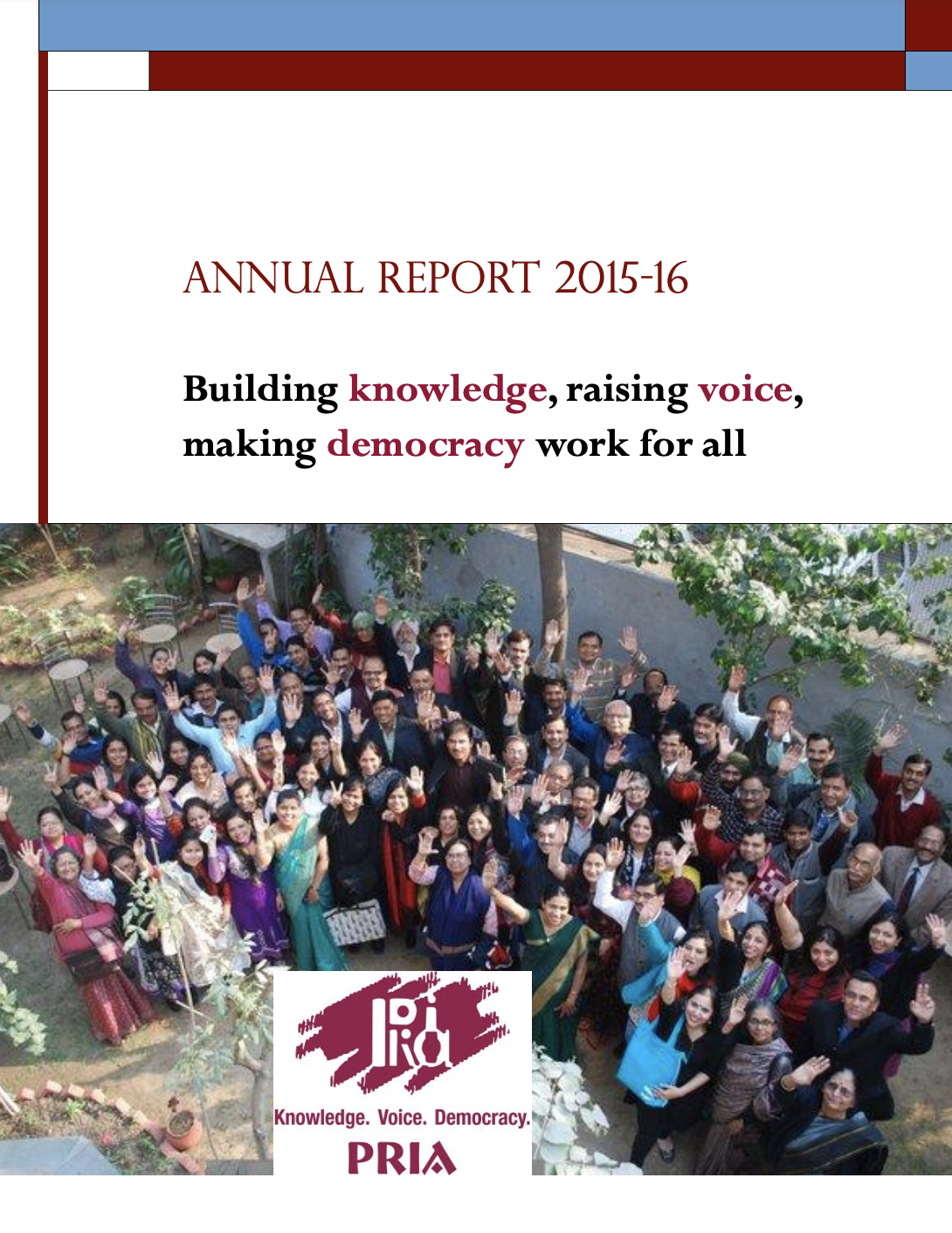 34th Annual Report 2015-16
